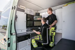 Ablauf von Saugbaggerarbeiten in Schwabach